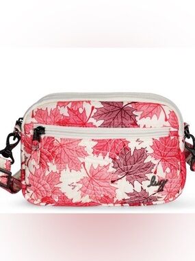 Lug Super Coupe Convertible Crossbody Bag Maples Cream Autumn Leaves Belt Bag